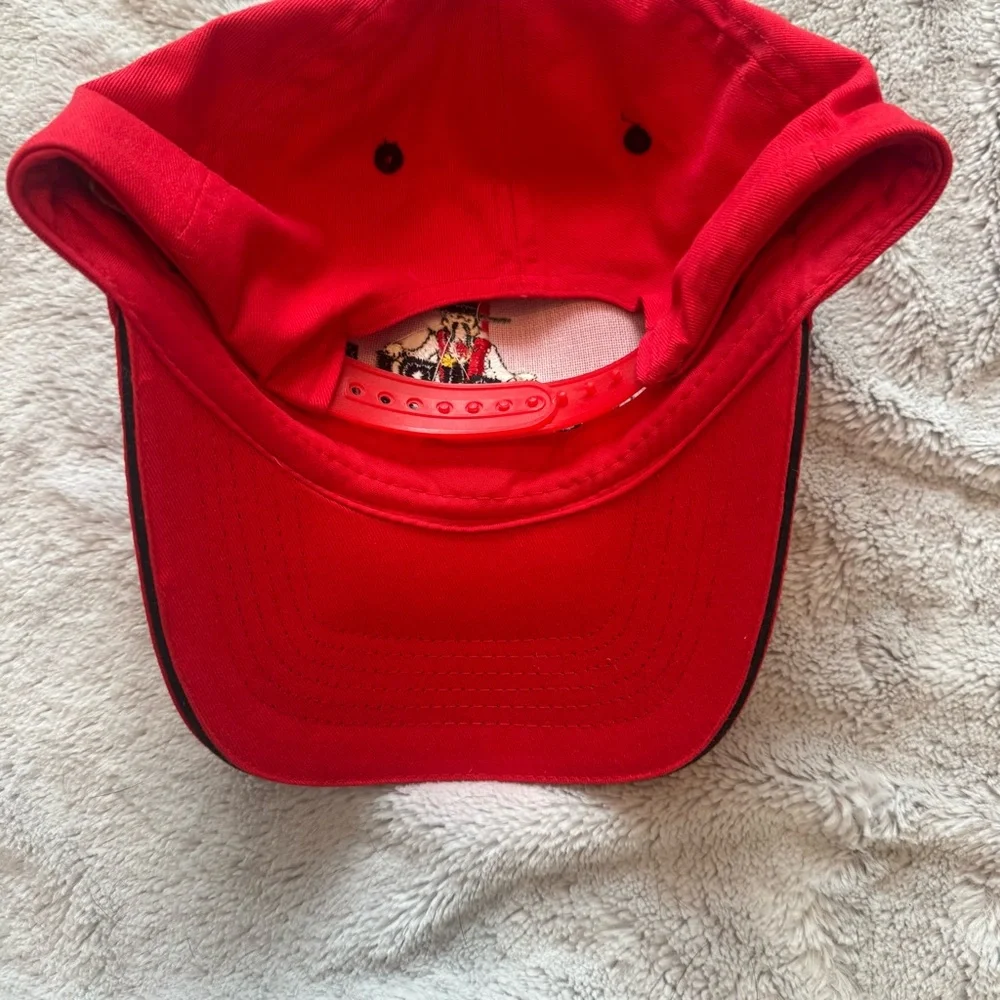 Seba Terrible’s Mark‎ Twain Casino Red Snapback Hat Vintage Promo Souvenir